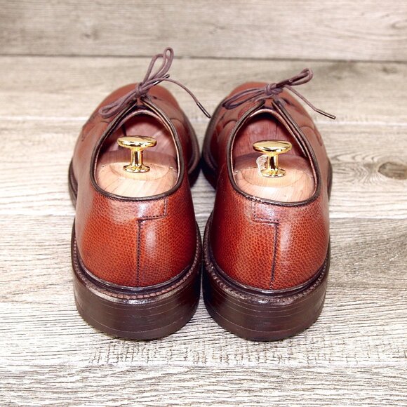 Allen Edmonds LEEDS 8 B Narrow Cognac Grain * add $15 new Cedar Trees main image 8